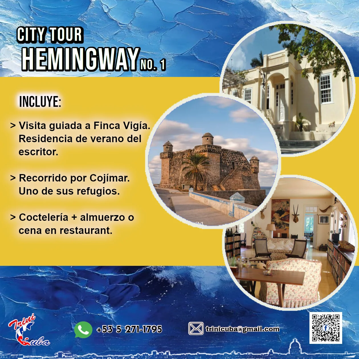 City Tour "Hemingway Ruta No. 1"