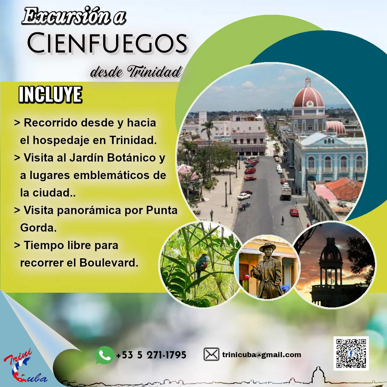 Excursión a Cienfuegos desde Trinidad