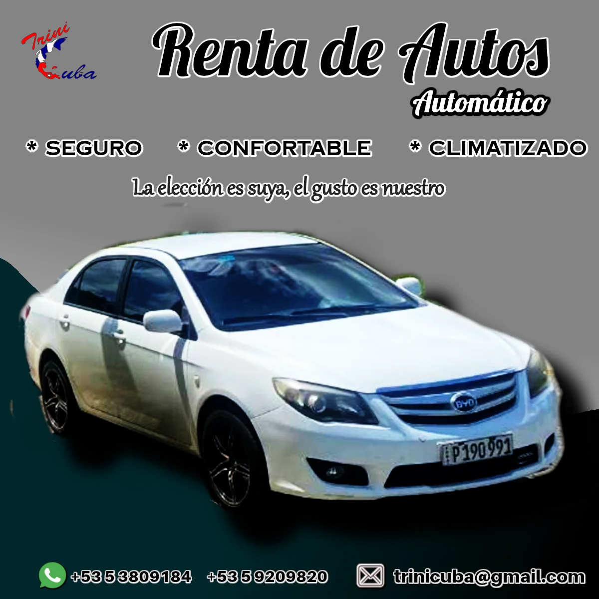 Auto blanco BYD